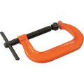 Dynamic Tools 4" Drop Forged C-Clamp, 0 - 4" Capacity D090003